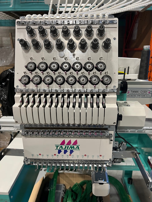 Tajima TWMX - C1501 Single Head Embroidery Machine
