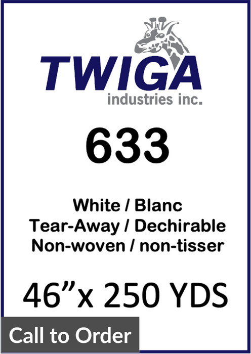 633 - White 1.80 oz/SqYd-TW