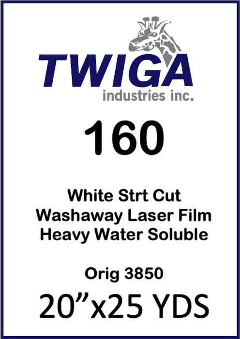 160- Clear-Washaway Laser Film 1.77 OZ