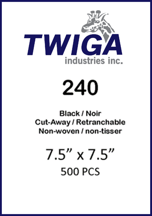 240 Black 2.4oz/SqYd-CW