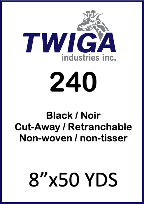 240 Black 2.4oz/SqYd-CW