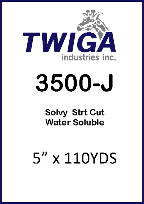 Water Soluble - Straight Cut / Pieces
