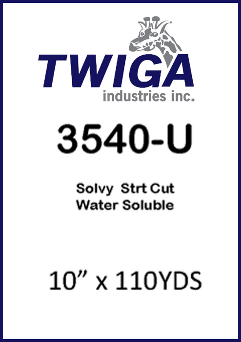 Water Soluble - Straight Cut / Pieces