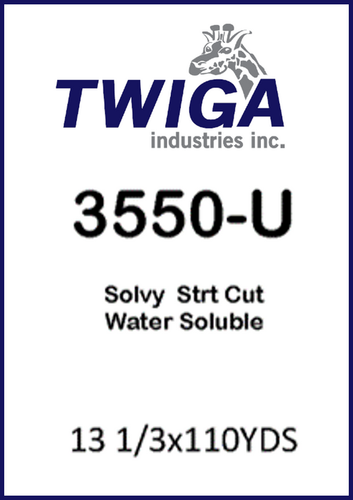 Water Soluble - Straight Cut / Pieces