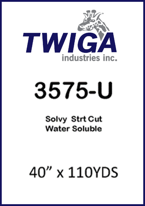 Water Soluble - Straight Cut / Pieces