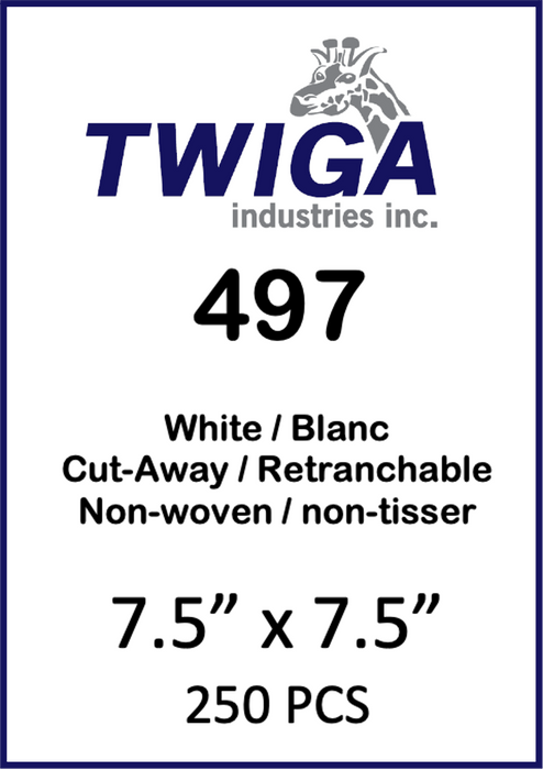 497 White 3oz/SqYd-CW