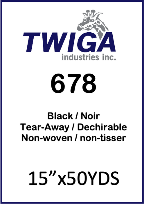 678 Black  - 1.50 oz/SqYd-TW