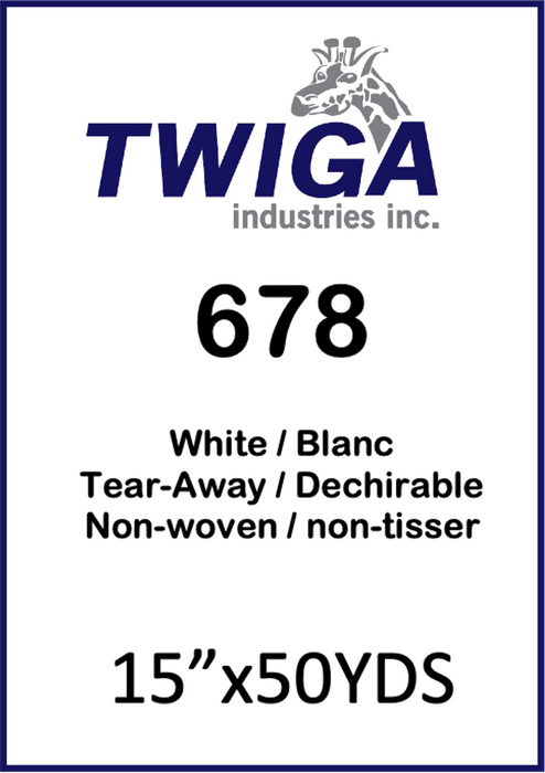 678 White  - 1.50 oz/SqYd-TW