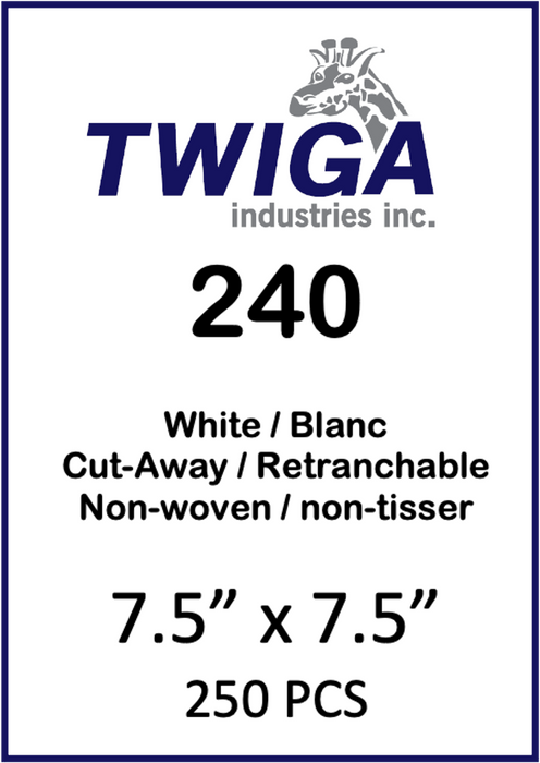 240 White 2.4oz/SqYd-CW