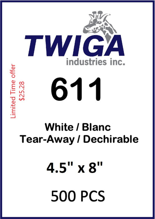 611 White - 2.50 oz/SqYd-TW